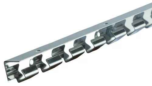 Závesná háková lišta na pásovú záclonu – 100 cm