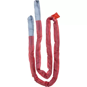Ťažné lano s očkami 37706 6 m 35000 kg, červené