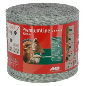   Ako Premiumline elektrický ohradník vodič 1000 m 0,10 ohm/m