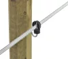 AKO skrutkovací kruhový izolátor na drevo pre elektrický ohradník – pre pásku do 20 mm, 25 ks/bal
