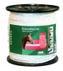 AKO EconomyLine elektrický ohradník vodič, biely, 3,87 ohm/m – 200 m x 6 mm