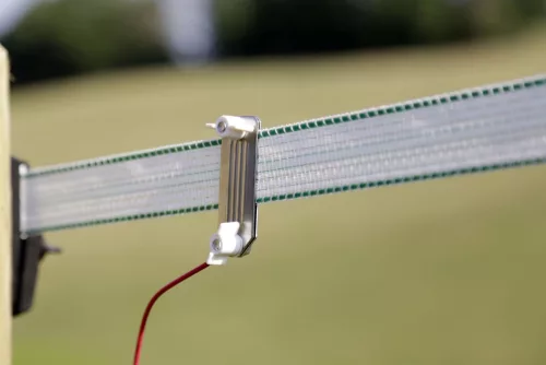 Prepojovací kábel AKO na pásku elektrického ohradníka – 80 cm