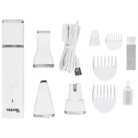 Akkumulátorový multi‑trimmer 4 v 1, biely