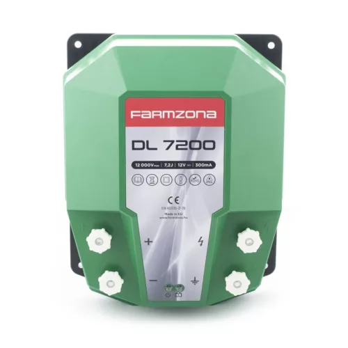 FARMZONA DL 7200 DUO elektrický ohradník 12V/230V 7,2J