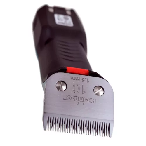 Heiniger Opal strihací strojček s 2 batériami a Snap-On hlavou č. 10