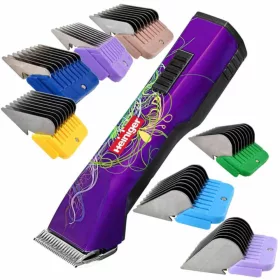   Heiniger Saphir Style bezdrôtový strihací strojček s 2 batériami a 7 nadstavcami